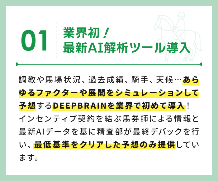 業界初！最新AI解析ツール導入