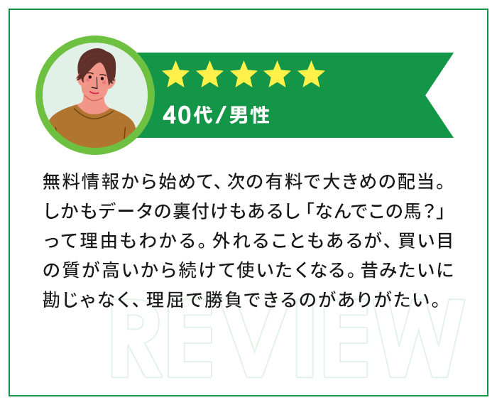 ★★★★★|40代・男性